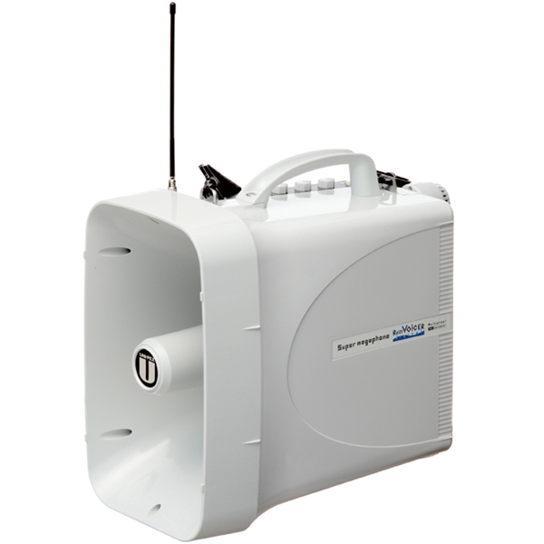 30W防滴形スーパーワイヤレスメガホン ホイッスル付