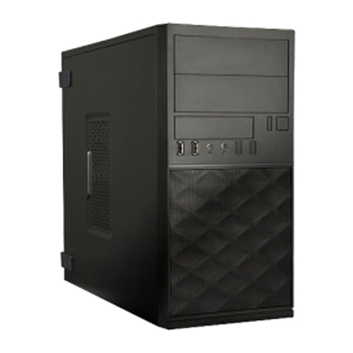 ミニタワーケース/電源非搭載/ブラック