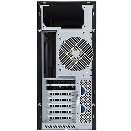 ATXミドルタワーPCケース/電源非搭載/ブラック