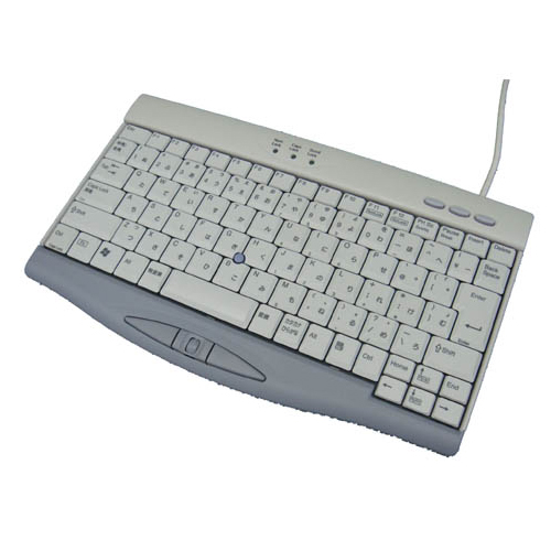 有線キーボード（USB） 89+ホットキー付き日本語 アイボリー
