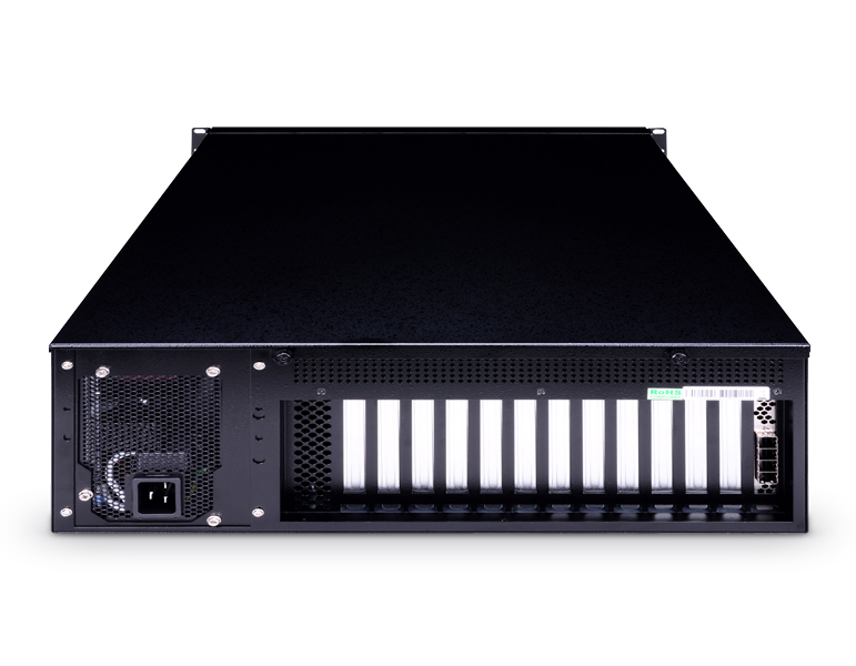 NetStor 4Uラックマウント型 PCIe Gen4 拡張エンクロージャ