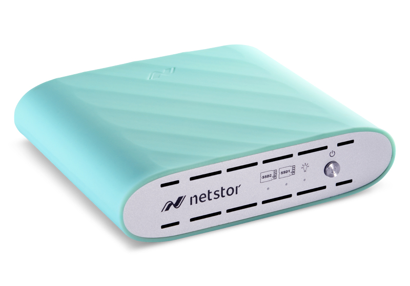 NetStor NA611TB3 JBOD Thunderbolt3 to NVMe×2 60W 電源アダプター Thunderbolt 0.5M ケーブル付属
