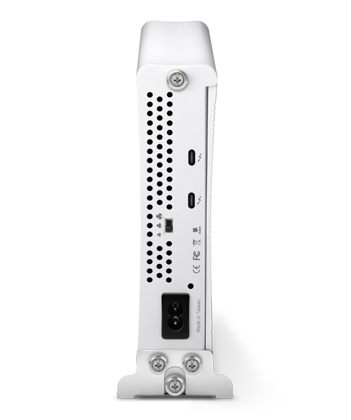 NetStor NA622TB3 JBOD Thunderbolt3 to NVMe×4 120W 電源アダプター Thunderbolt 0.5M ケーブル付属