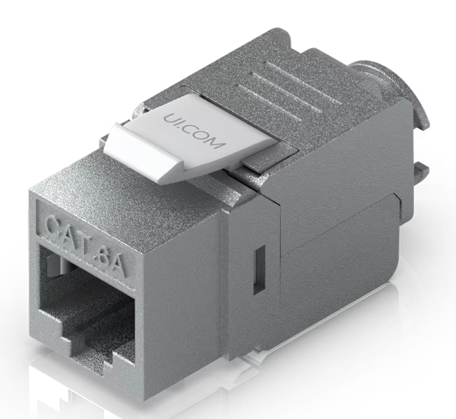 Cat6A キーストーンジャック、12個パック