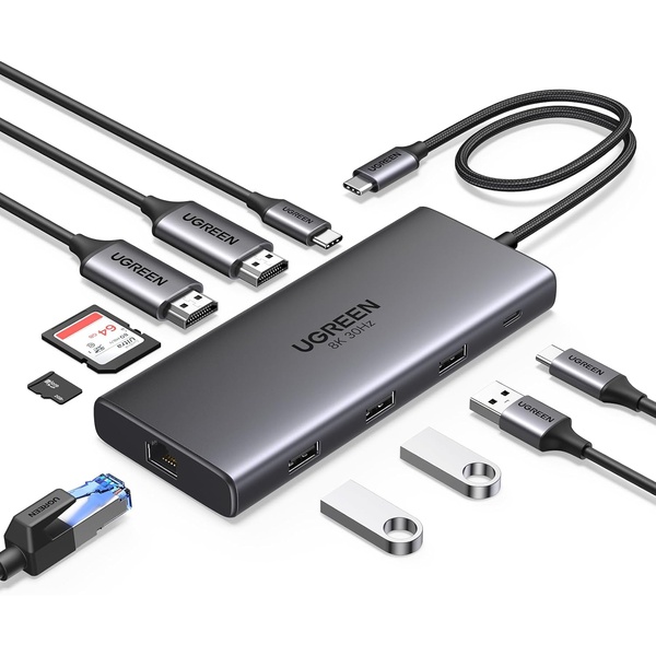 Revodok Pro 10-in-1 USB-C Multifunction Adapter