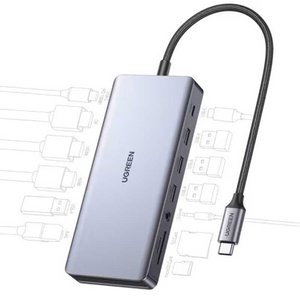 Revodok Pro 13-in-1 USB-C Multifunction Adapter-10Gbps