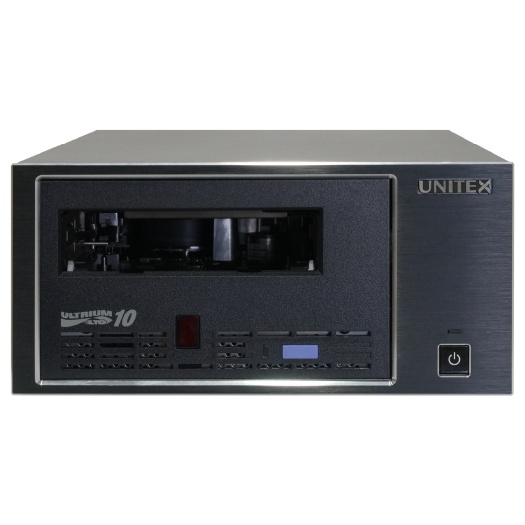 LTO-10テープ装置(外付/容量:30TB(非圧縮)75TB(圧縮)/USB3.2&SAS/Windows/転送速度:400Mbps)&アーカイブソフトウェア「ArchiveLT」&標準保守3年