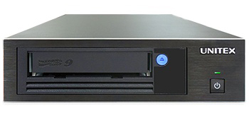 LTO-9テープ装置(外付/容量:18TB(非圧縮)/45TB(圧縮)/USB3.0&SAS/Windows/転送速度:USB・SAS:300Mbps)&アーカイブソフトウェア「ArchiveLT」&標準保守1年