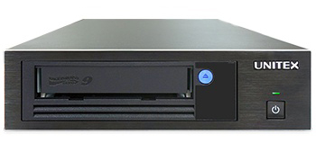 LTO-9テープ装置(外付/容量:18TB(非圧縮)/45TB(圧縮)/SAS/Windows/転送速度:300Mbps)&アーカイブソフトウェア「ArchiveLT」&標準保守3年