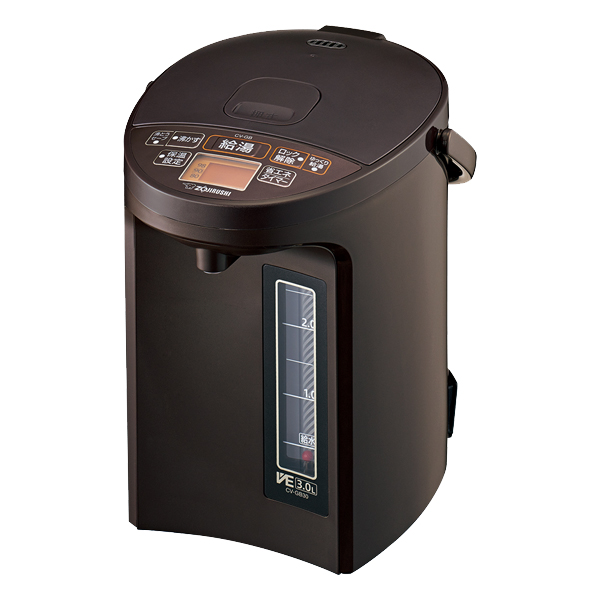 3.0L マイコン沸とうVE電気まほうびん ブラウン