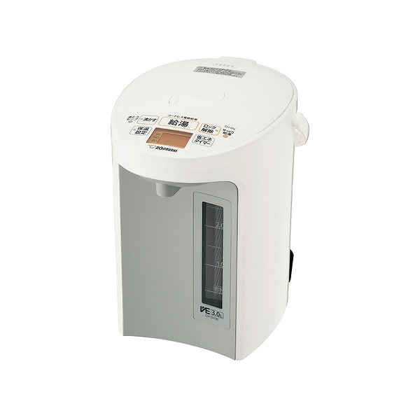 マイコン沸とうVE電気まほうびん 優湯生 3.0L ホワイト