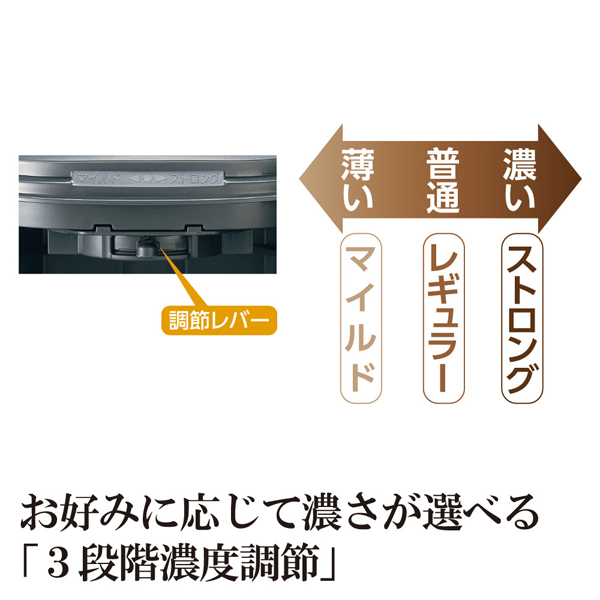 コーヒーメーカー 珈琲通 カップ5杯分 レッド