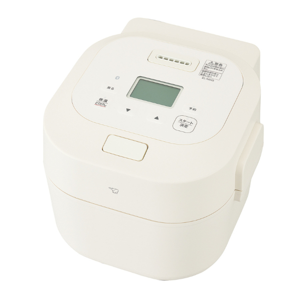 ホーロー電気調理なべ 2.3L クリーム