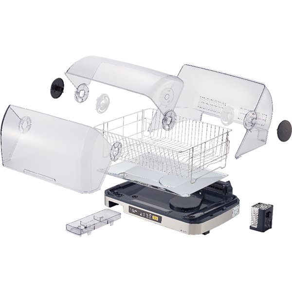 食器乾燥機 6人用 ステンレスグレー