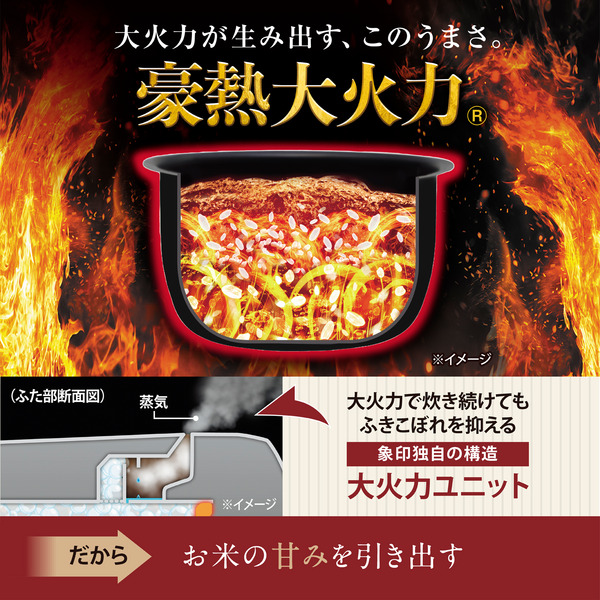 IH炊飯ジャー 5.5合炊き ブラック 極め炊き