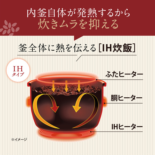 IH炊飯ジャー 1升炊き ブラック 極め炊き