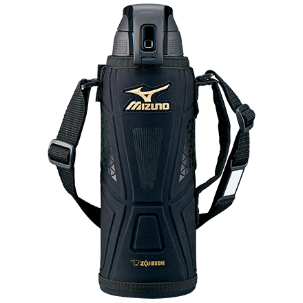 ステンレスクールボトル<TUFF> 1.0L MIZUNO ブラック
