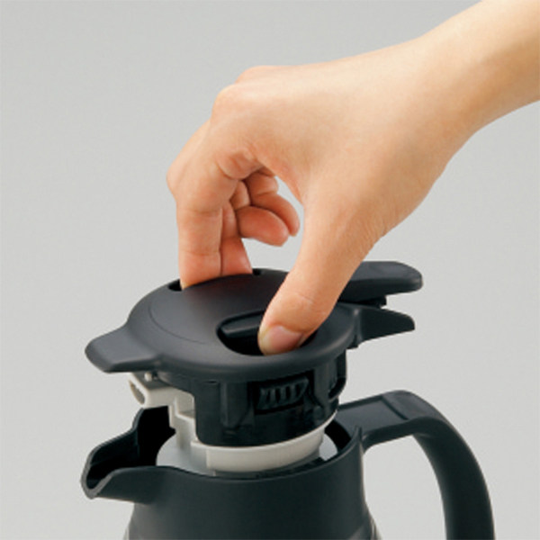 ステンレスハンドポット 1.5L マットブラック