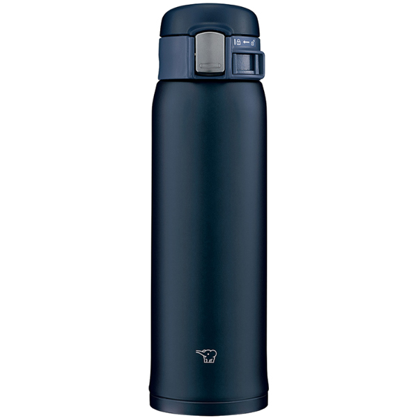 ステンレスマグ ネイビー ワンタッチオープン 480ml
