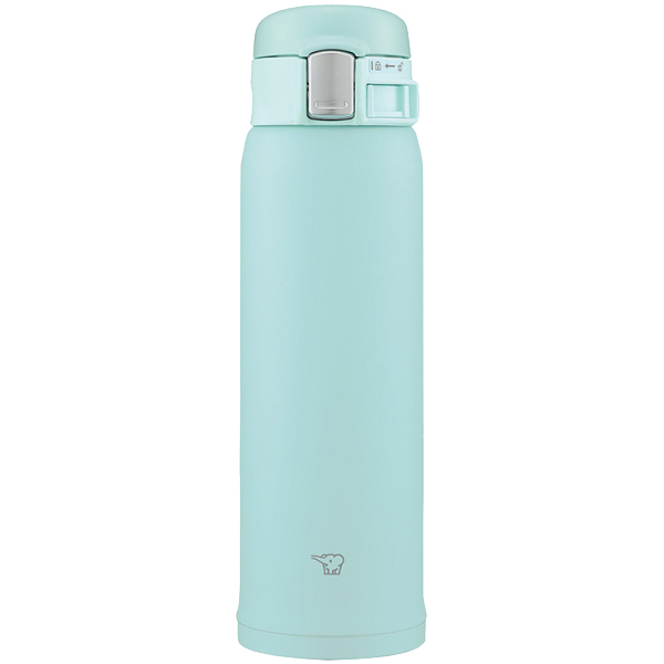 ステンレスマグ ミントブルー ワンタッチオープン 480ml