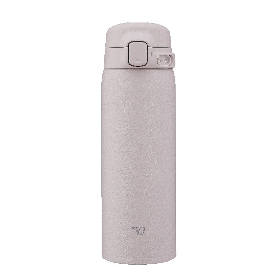ステンレスマグ ソフトグレージュ ワンタッチ 480ml シームレスせん