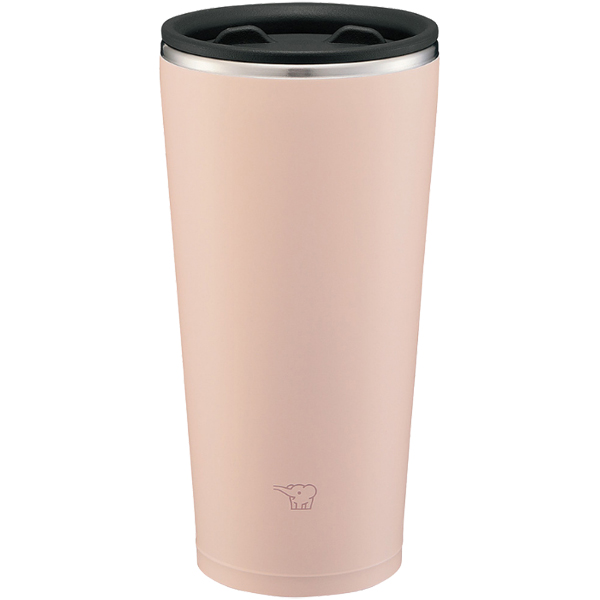 ステンレスタンブラー 450ml スモーキーピンク