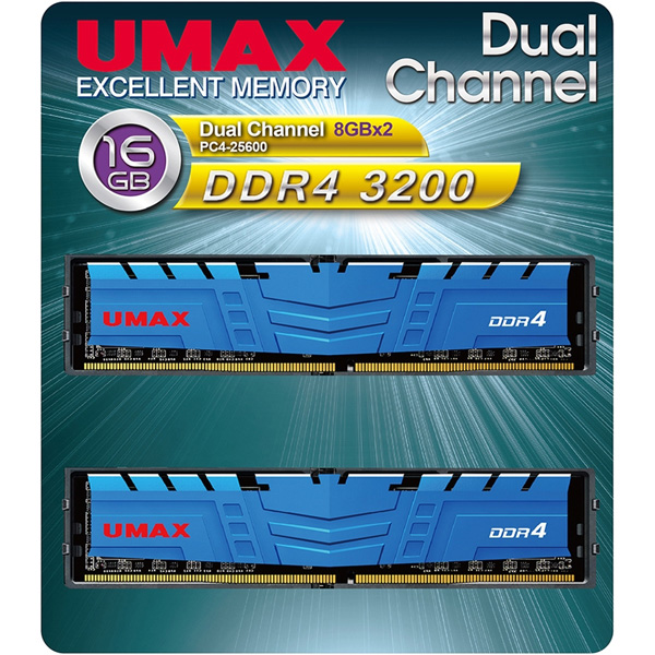 デスクトップPC用メモリー UDIMM DDR4-3200 16GB（8GB×2） H/S