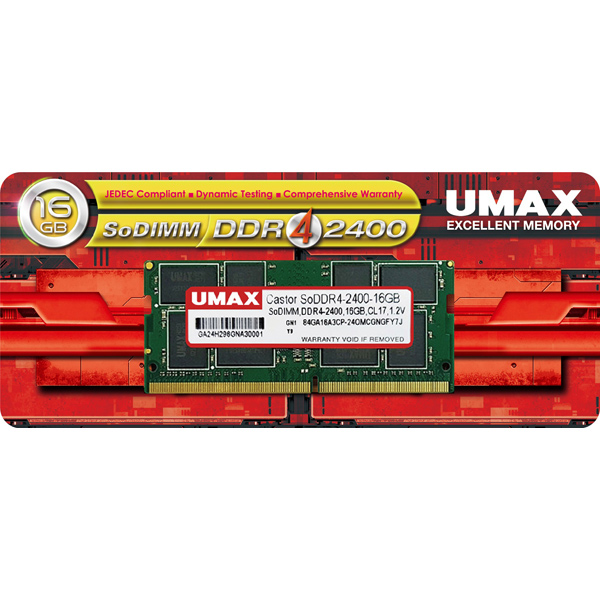 ノートPC用メモリー SO-DIMM DDR4-2400 16GB 1枚組