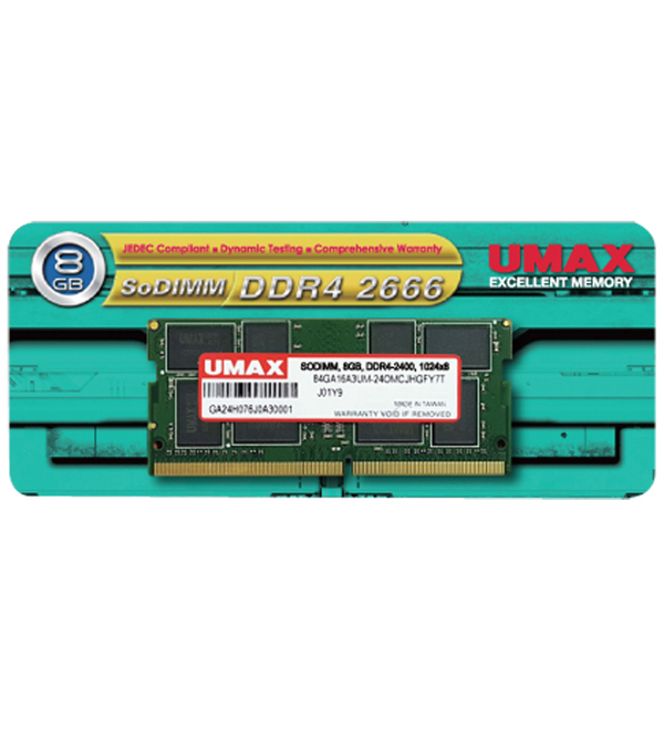 ノートPC用メモリー SO-DIMM DDR4-2666 8GB 1枚組