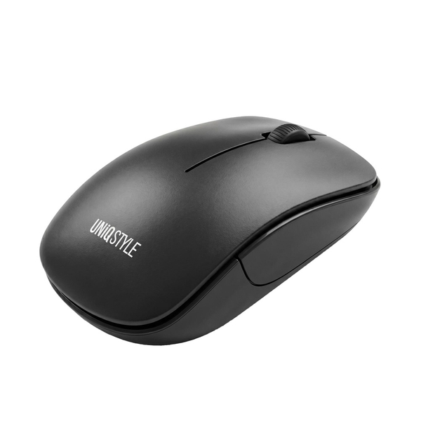 ワイヤレス サイレント マウス＆キーボード ブラック