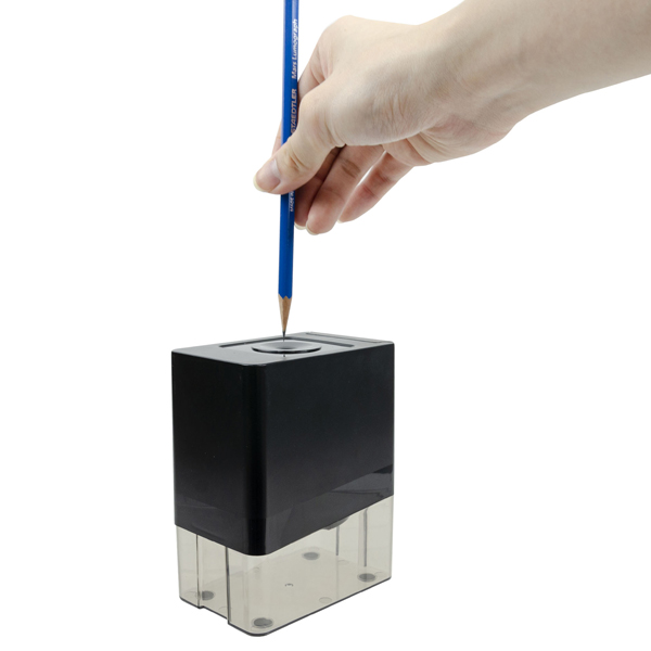 全自動鉛筆削り 「ケズリ君」 ブラック