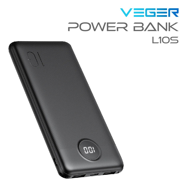 VEGER Power Bank UQ-L10S 10000mAh 20W出力 モバイルバッテリー