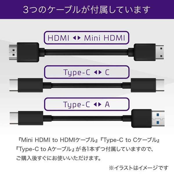 ワイヤレスタッチパネル式モバイル液晶モニター 15.6型/1920×1080(FHD)/ワイヤレス、HDMI、Type-C/ブラック/スピーカーあり/グレア/IPSパネル/スタンドカバー付き