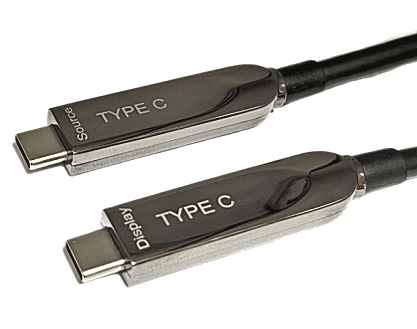 映像も音声も電源もこれ1本。DP Alt Mode対応/USB PD対応/USB3.2Gen2/Gen1/2.0デバイス光ハイブリッド延長ケーブル 15m