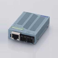 （日本製）メディアコンバータ ⇒100M専用、SMF2心、2m～40km伝送