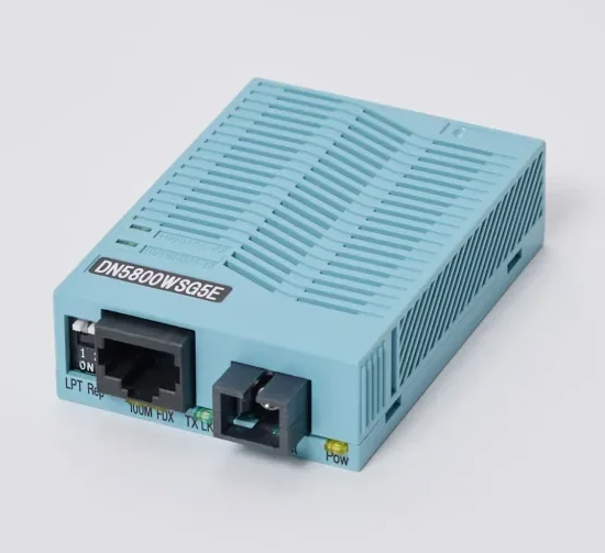 （日本製）メディアコンバータ ⇒10/100M兼用、MMF/SMF1心 DN5800WSG3E対向