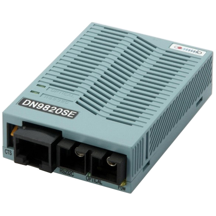 （日本製）RS232C光変換機 ⇒MMF/SMF1心 DN9820WSG5Eと対向