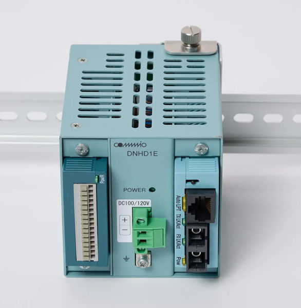 メディアコンバータ収納DC100/120V電源BOX（DINレール対応）