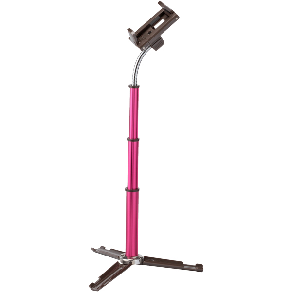 フレキシブルスマホ三脚 PHS2 Coral Red