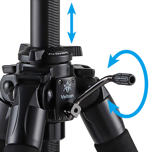 大型カーボン三脚 プロフェッショナル・ジオ N840 脚のみ 4段