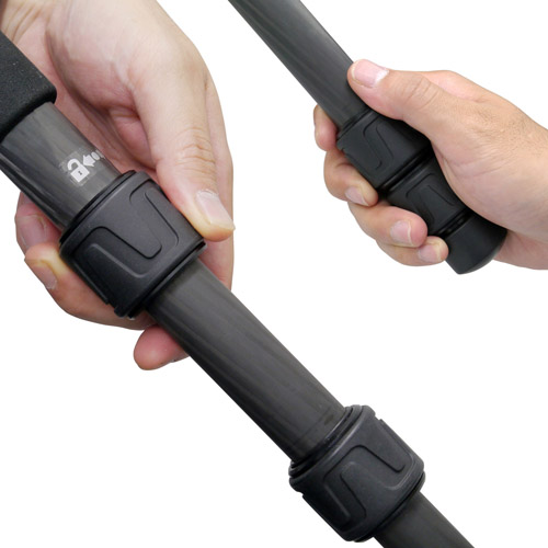 大型カーボン三脚 プロフェッショナル・ジオ N840 S 脚のみ 4段