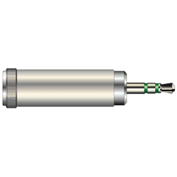 ステレオミニジャック（3.5） - 2.5ステレオ超ミニプラグ