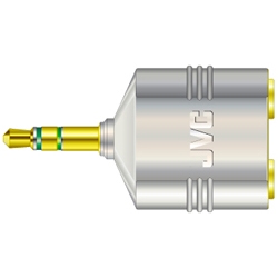 ステレオミニジャックX2 - ステレオミニプラグ（24金メッキ）