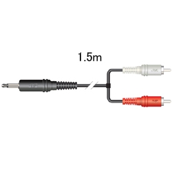 ピンプラグX2-ミニプラグ（1.5M）