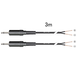 ミニプラグ-先バラX2（2本1組）