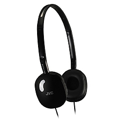 ヘッドバンド式ポータブルステレオヘッドホン（ブラック）