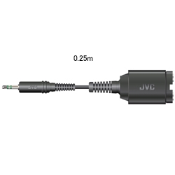 ステレオミニジャックX2 - ステレオミニプラグ（0.25m）