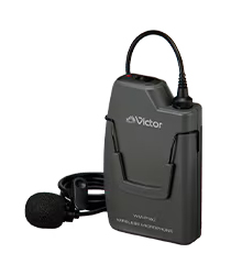 ワイヤレスマイクロホン(タイピン型)