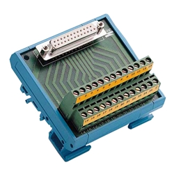 ADAM-3000シリーズ DINレール・マウント対応DB25ワイヤリング端子