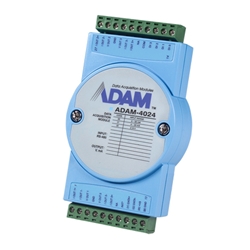 ADAM-4000シリーズ RS-485対応 リモートI/O Modbus付4チャンネルアナログ出力モジュール